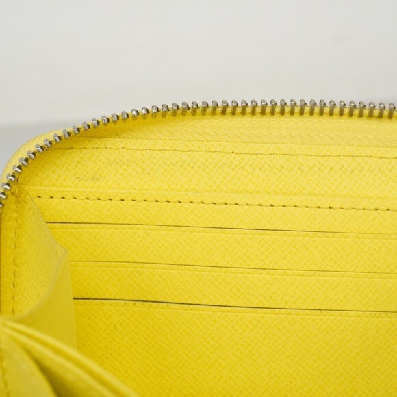 Louis Vuitton Epi Zippy Wallet M83040 Smiley Yellow Women's P2083959